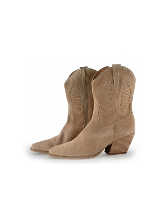 Shoecolate Enkellaarzen Beige 310283