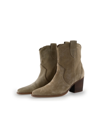 Manfield Cowboy laarzen Beige 310380