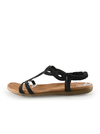 Graceland Sandalen Zwart 310552