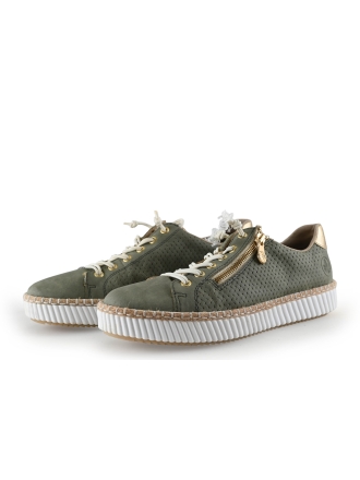 Rieker Instappers Groen 310570