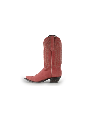 Caborca Silver Cowboy laarzen Roze 311142