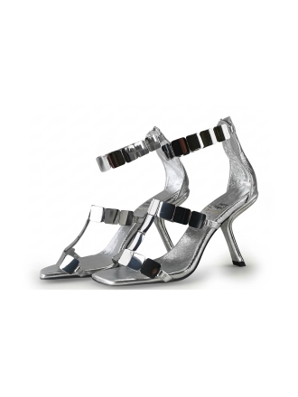 Jeffrey Campbell Sandalen Zilver 311506