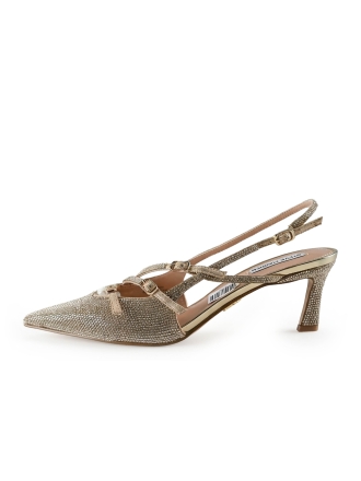 Steve Madden Slingbacks Goud 311541
 Maat 41
 