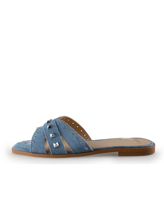 Manfield Slippers Blauw 311996