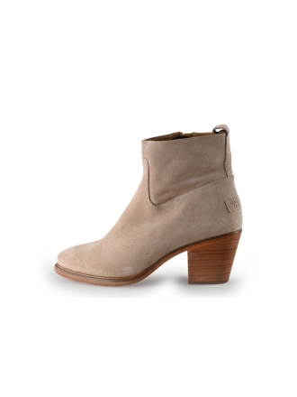Shabbies Amsterdam Enkellaarzen Beige 312050