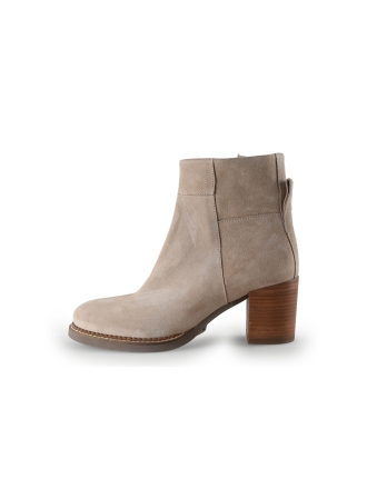 Shabbies Amsterdam Enkellaarzen Beige 312051