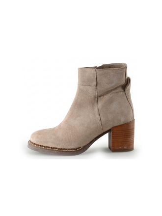Shabbies Amsterdam Enkellaarzen Beige 312057
