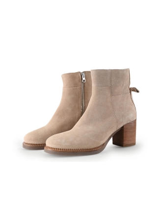 Shabbies Amsterdam Enkellaarzen Beige 312058