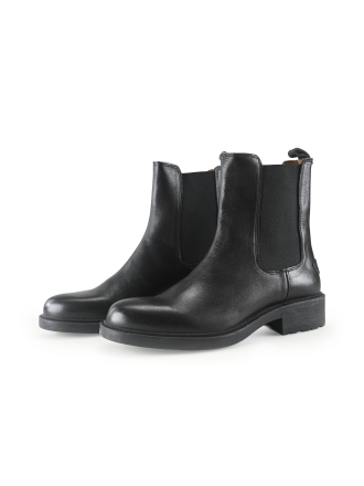 Shabbies Amsterdam Chelsea boots Zwart 313207