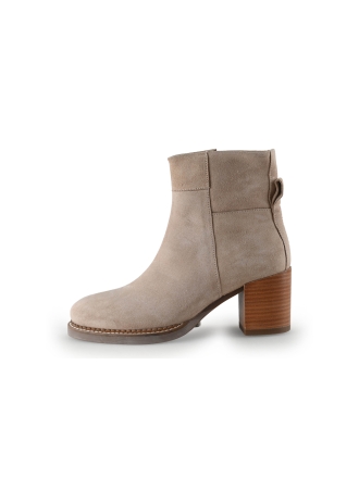 Shabbies Amsterdam Enkellaarzen Beige 313212