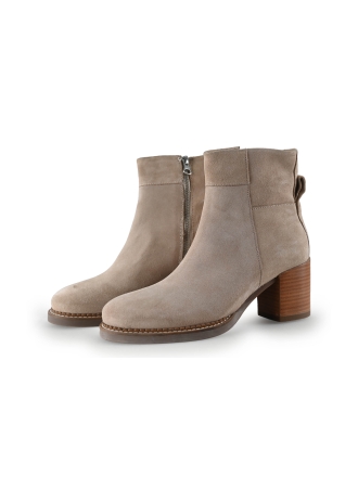 Shabbies Amsterdam Enkellaarzen Beige 313212