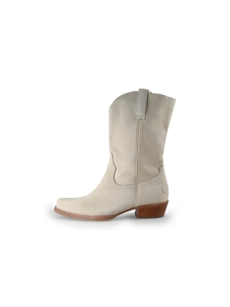 Shabbies Amsterdam Cowboy laarzen Beige 313324