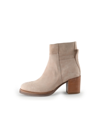 Shabbies Amsterdam Enkellaarzen Beige 313341