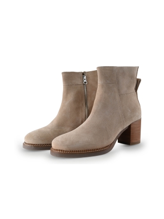 Shabbies Amsterdam Enkellaarzen Beige 313349