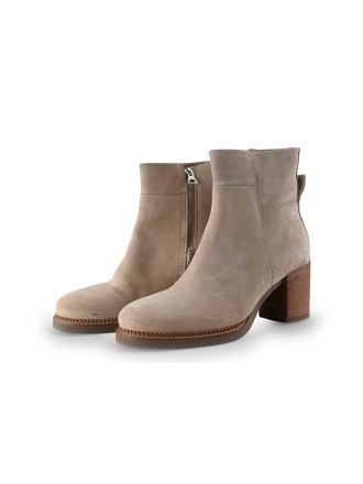 Shabbies Amsterdam Enkellaarzen Beige 313575