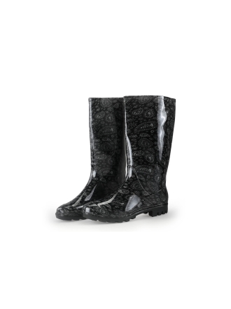 Xq Footwear Regenlaarzen Zwart 313642