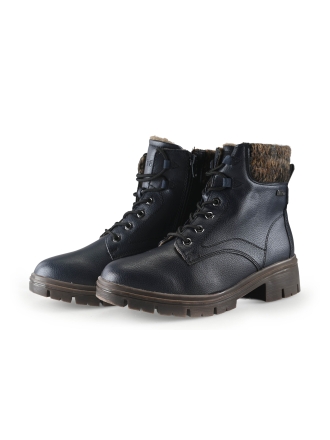 Mstrds Veterboots Zwart 314090
