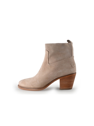 Shabbies Amsterdam Enkellaarzen Beige 314530
