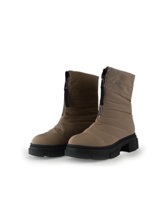 Poelman Enkellaarzen Beige 314568