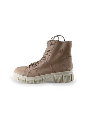 Rieker Veterboots Beige 314766