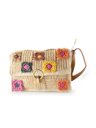 Pe-florence Schoudertas Beige 315775