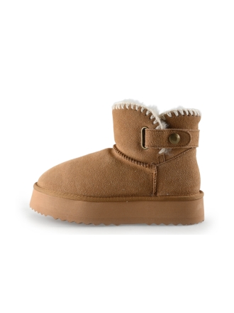 Manfield Enkellaarzen Bruin 316404