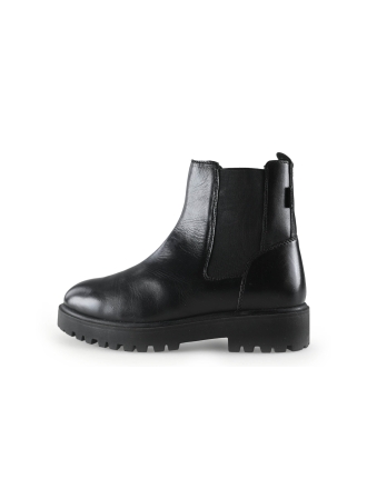 Manfield Chelsea boots Zwart 316507