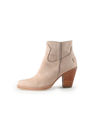 Shabbies Amsterdam Enkellaarzen Beige 316750