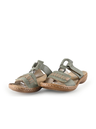 Rieker Slippers Groen 316992