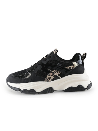 Poelman Sneakers Zwart 317058