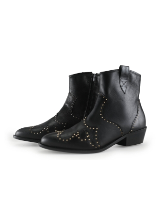 Dwrs Label Cowboy laarzen Zwart 317110