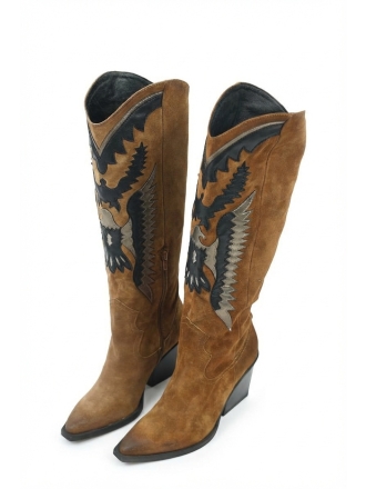 Notre-V Cowboy laarzen Bruin 317214