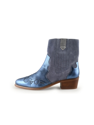 Manfield Cowboy laarzen Blauw 317552