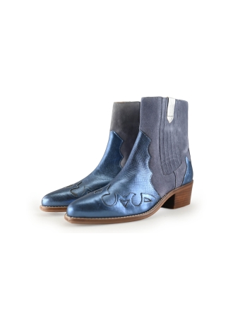 Manfield Cowboy laarzen Blauw 317552