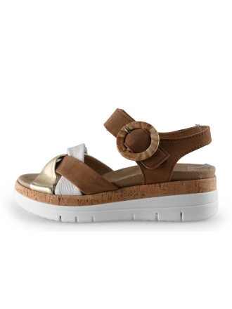 Feyn Sandalen Cognac 318643