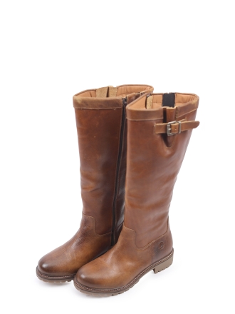 Travelin Biker boots Cognac 319056