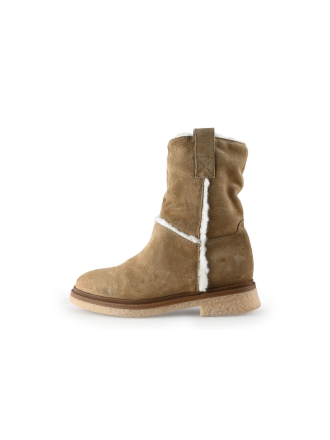 Notre-V Enkellaarzen Beige 319788