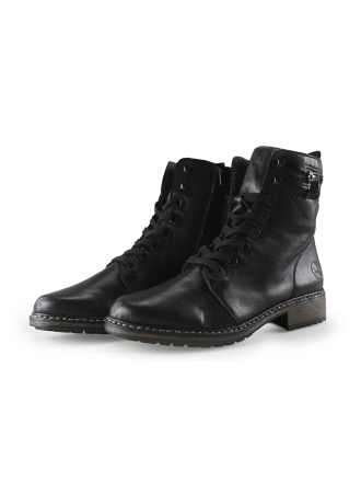 Rieker Veterboots Zwart 320412