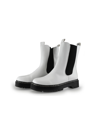 La Strada Chelsea boots Wit 320672