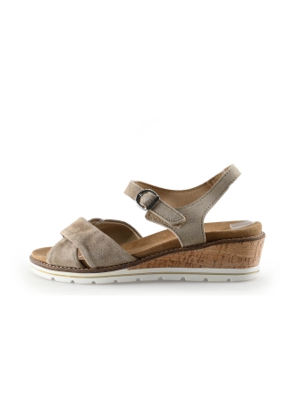 Sub55 Sandalen Beige 321130
 Maat 40
 