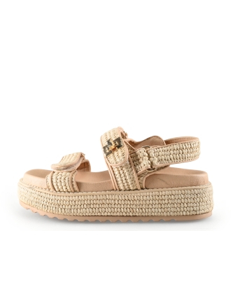 Steve Madden Sandalen Beige 321151
 Maat 37
 