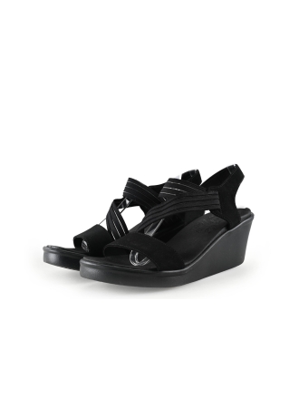 Skechers Sleehakken Zwart 321179