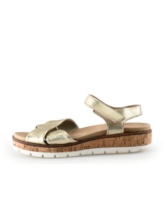 Fey Sandalen Goud 321187
 Maat 39
 