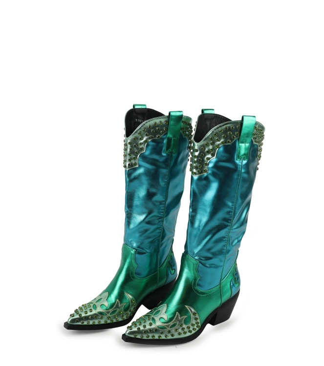 Azalea Wang Cowboy laarzen