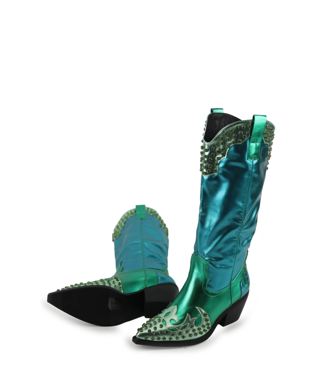 Azalea Wang Cowboy laarzen