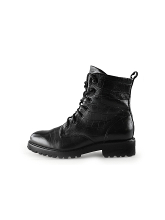 Piedinudi Veterboots Zwart 321335