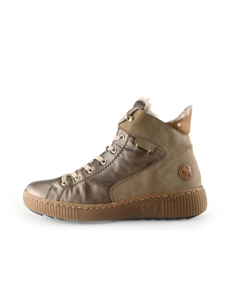 Rieker Veterboots Brons 322097