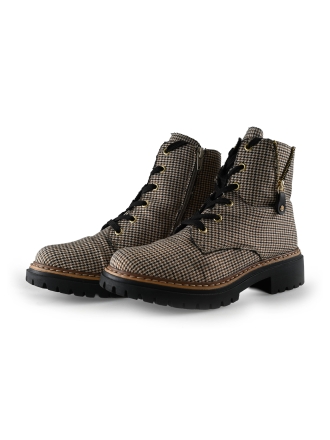 Rieker Veterboots Beige 322238