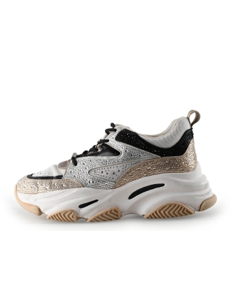 Steve Madden Sneakers Beige 322321
 Maat 40
 