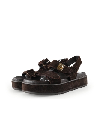Steve Madden Sandalen Bruin 322331
 Maat 40
 